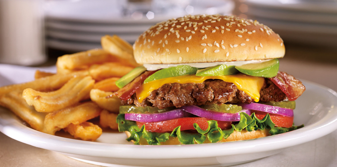 Bacon Avocado Cheeseburger Denny's Puerto Rico