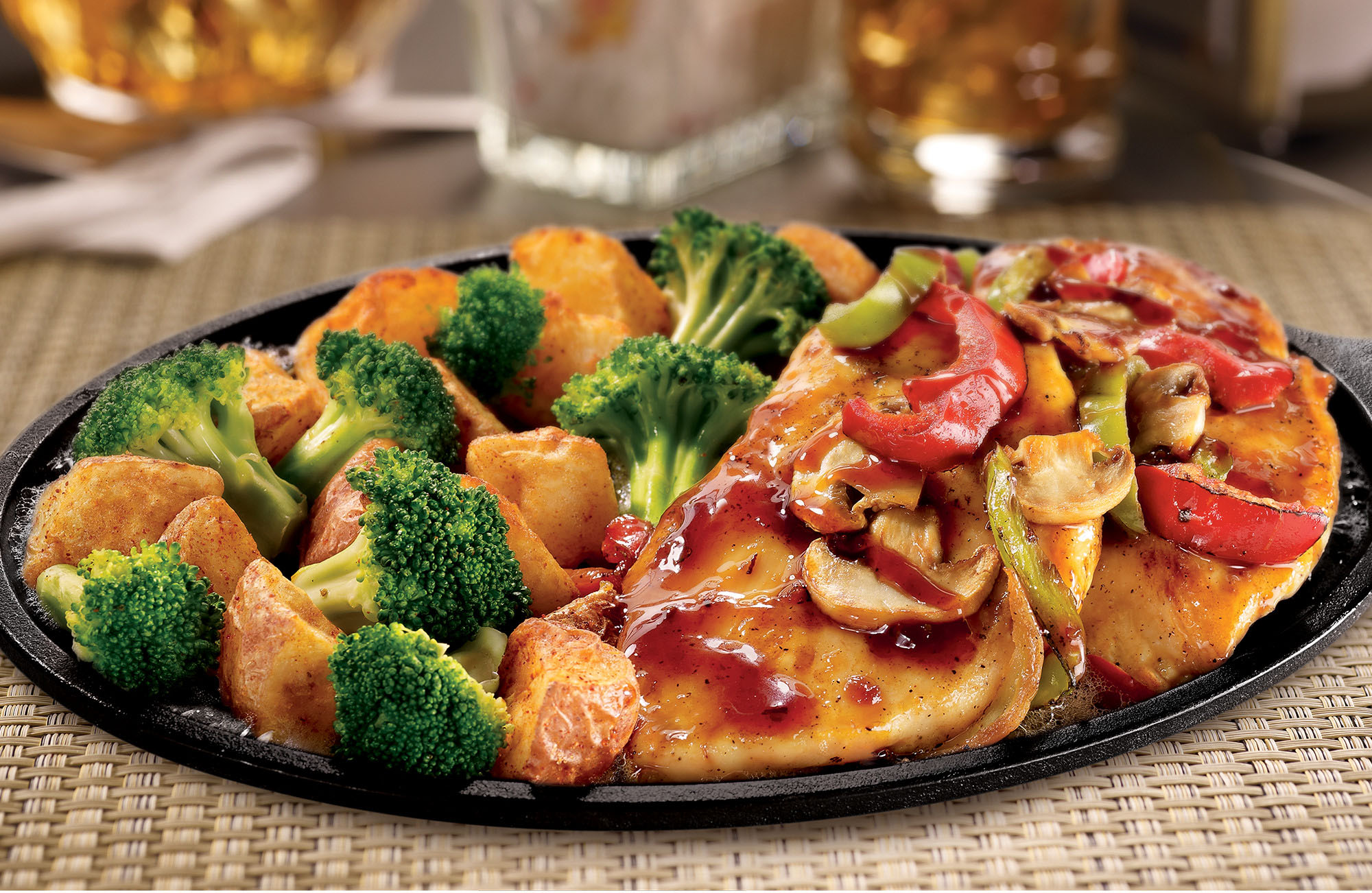 Bourbon Chicken Skillet Denny's Puerto Rico