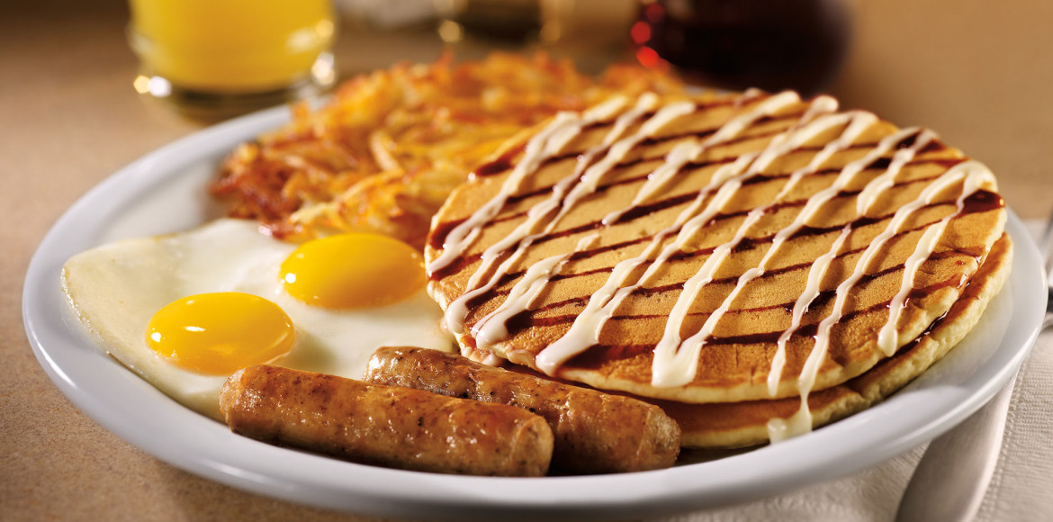 Cinnamon Pancake Breakfast